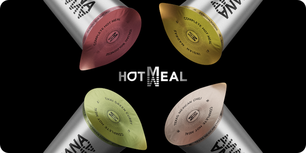 Predstavujeme Mana Hotmeal. Prvé horúce, nutrične kompletné jedlo s vesmírnym pôvodom.