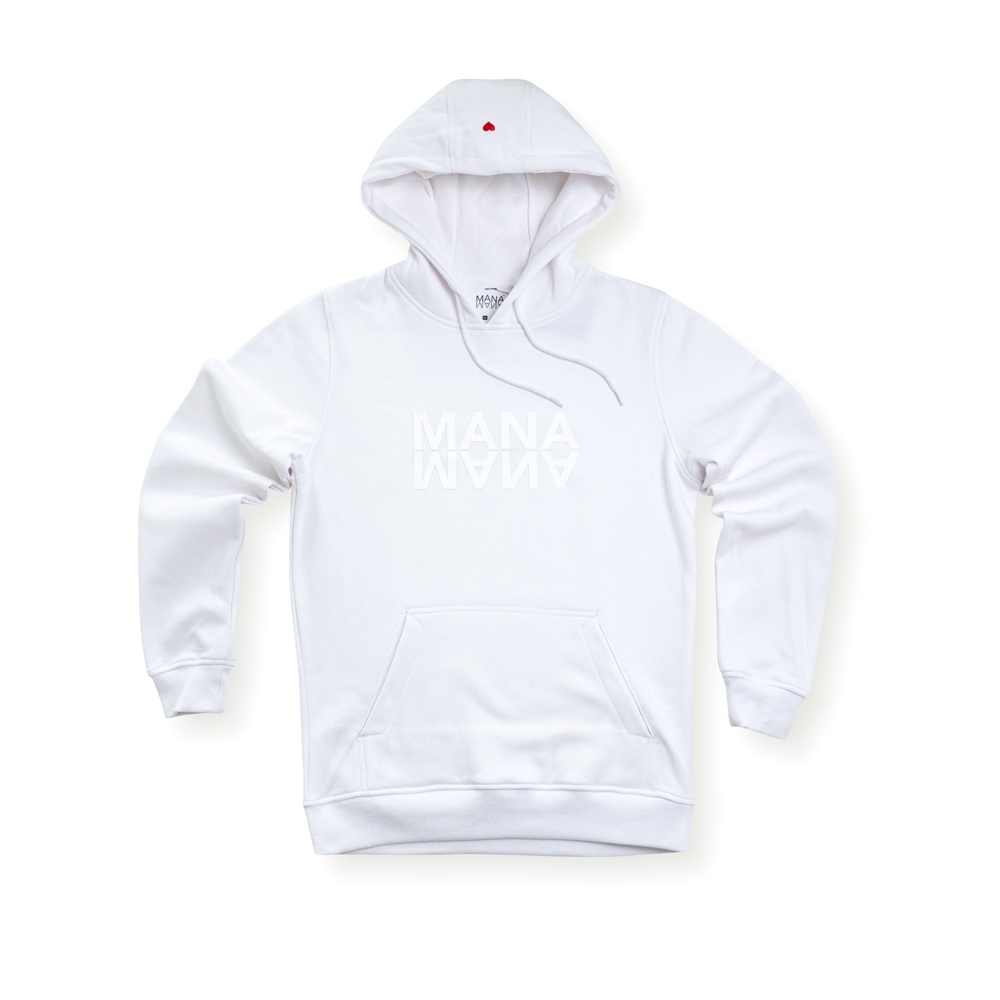 Women's 3D Logo Hoodie White